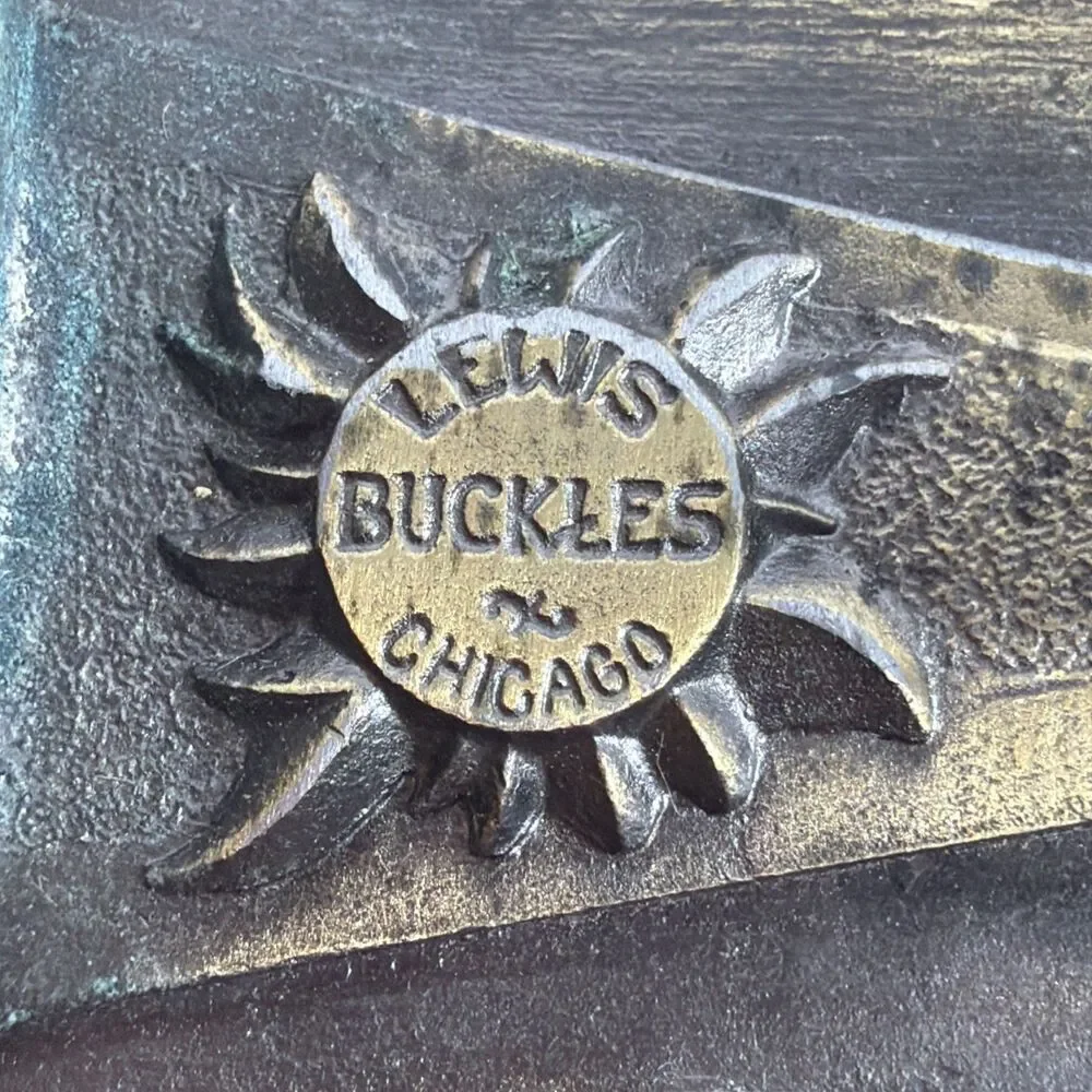 Lewis Buckles Co vintage mount